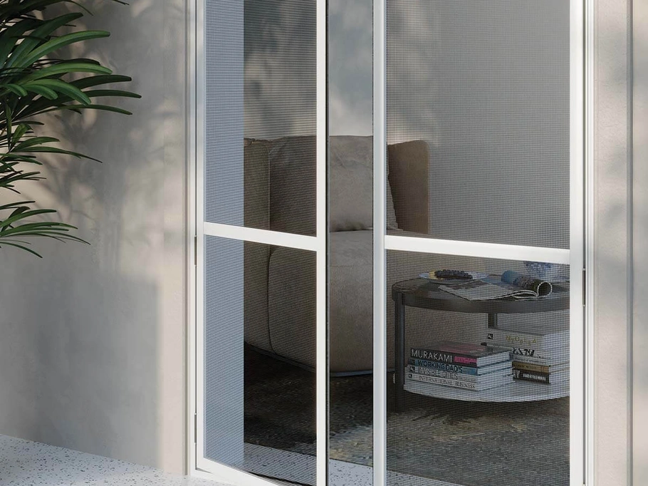 Zanzariera in alluminio Battente a 2 ante small di Pronema