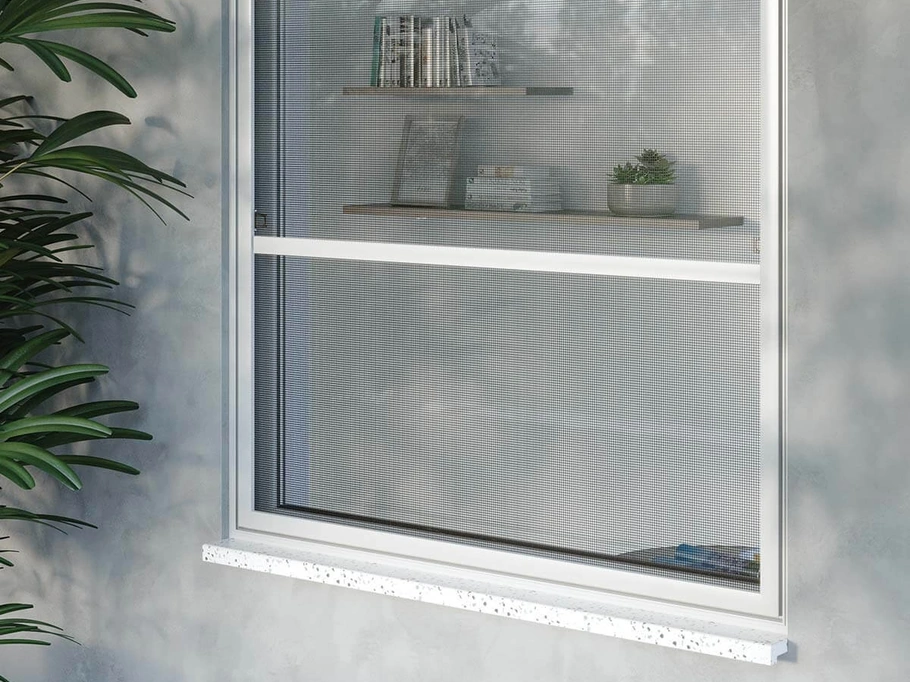 Zanzariera in alluminio a Pannello fisso Plus di Pronema