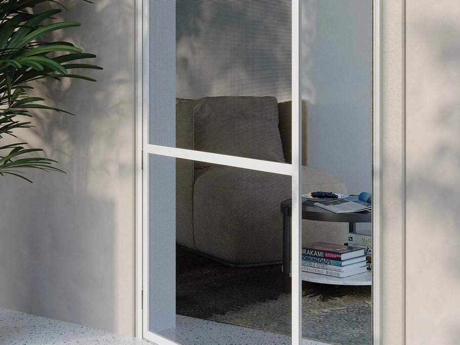 Zanzariera in alluminio Battente a 1 anta small di Pronema