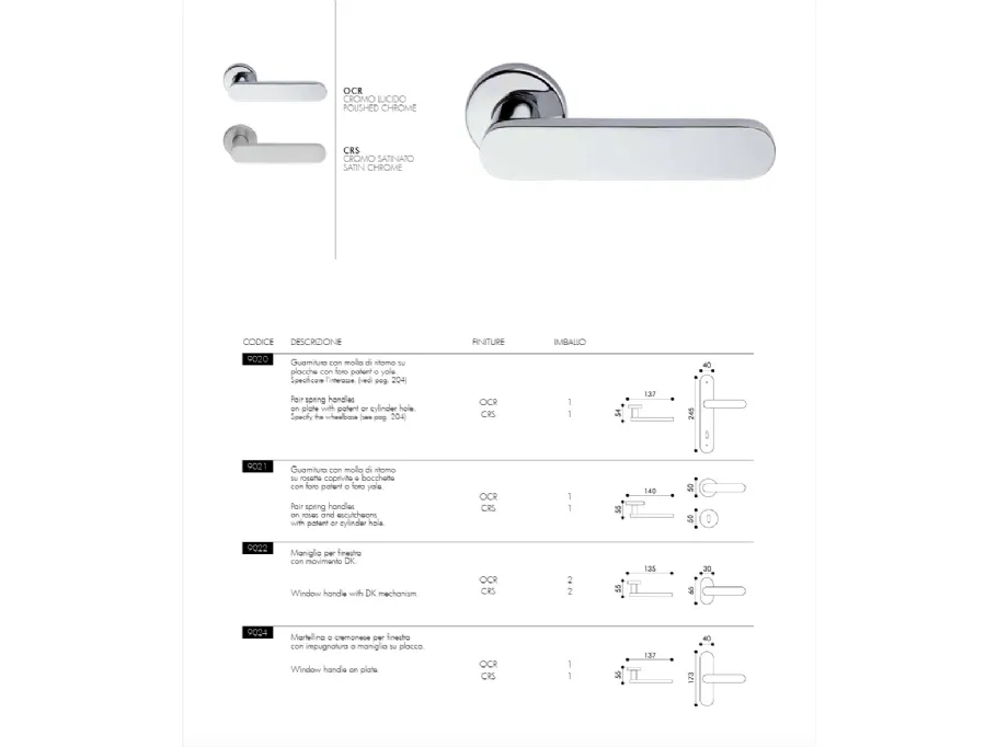 Maniglia Pipita di Arieni