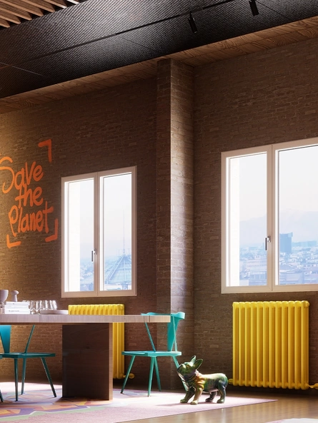 Finestra in alluminio Forma di Fossati Serramenti