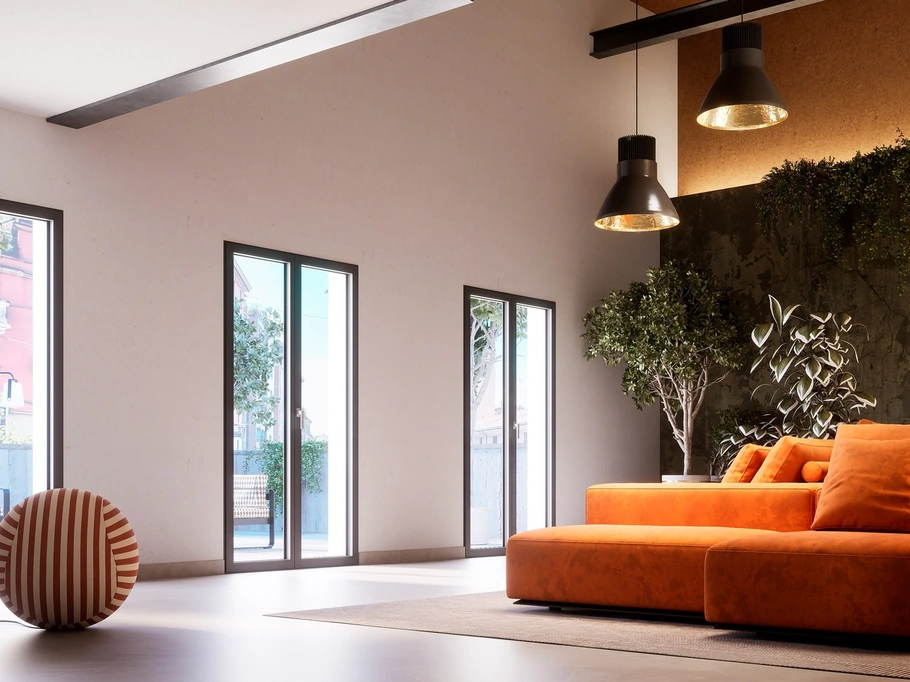 Finestra in alluminio Forma di Fossati Serramenti