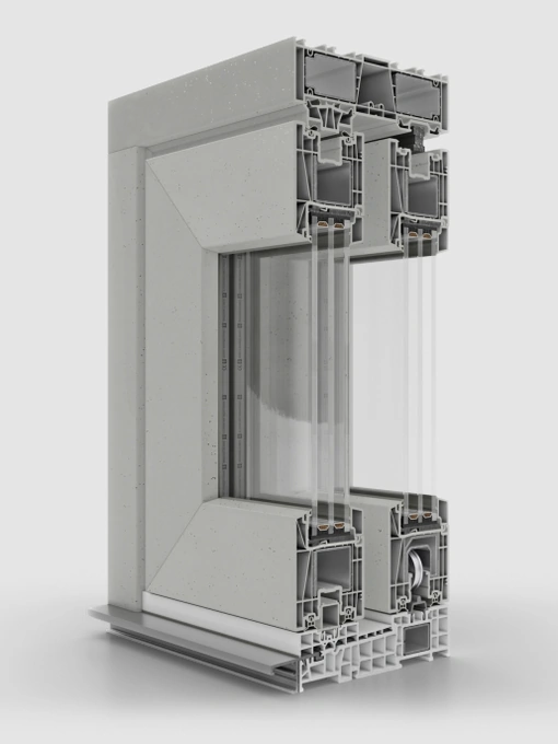 Finestra scorrevole Greta HST di Eko-Okna