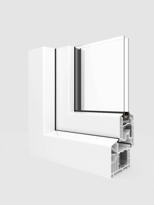 Finestra in pvc Ideal 4000 New di Eko-Okna