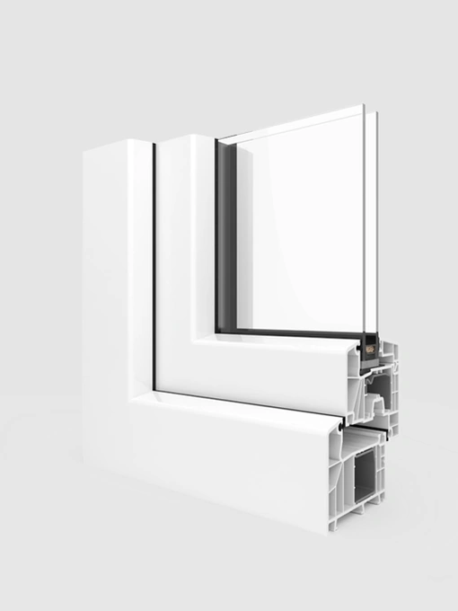 Finestra in pvc Ideal 7000 New di Eko-Okna