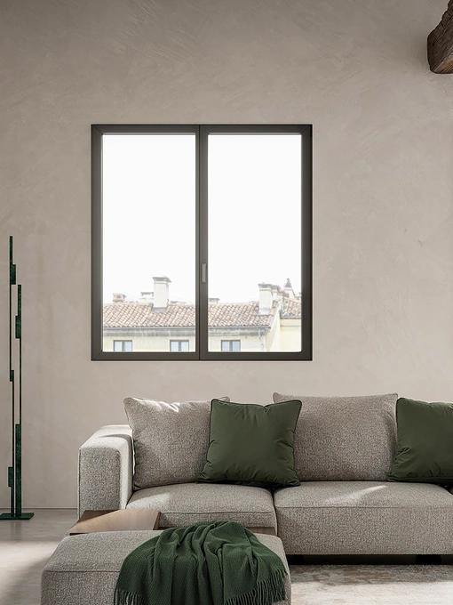 Finestra in alluminio iLine di Fossati Serramenti