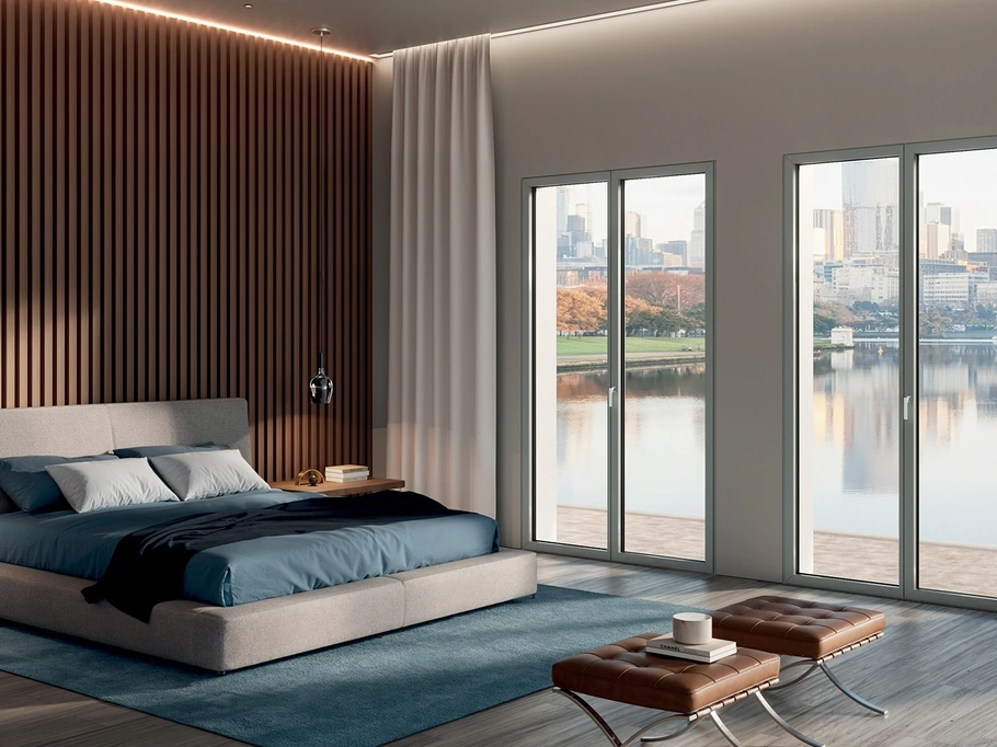 Finestra in alluminio iLine di Fossati Serramenti