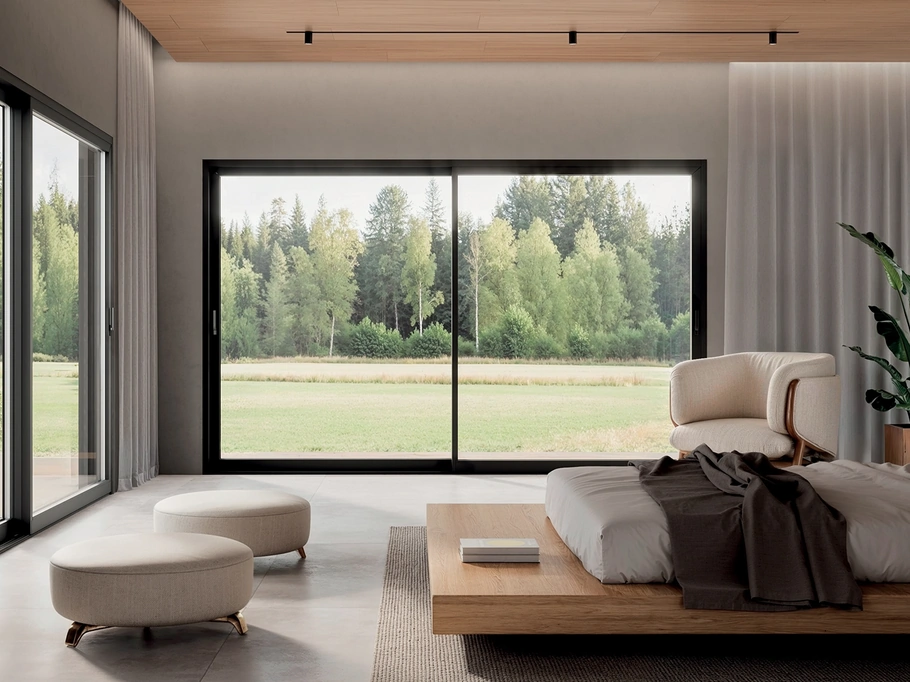 Finestra alzante scorrevole inLuce di Fossati Serramenti