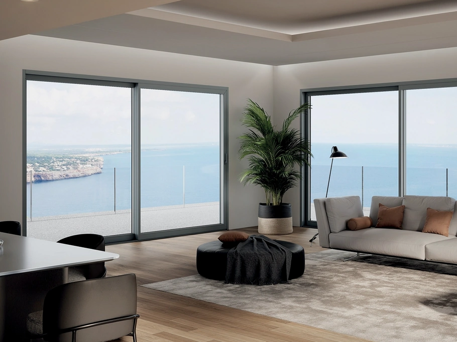 Finestra alzante scorrevole inLuce di Fossati Serramenti