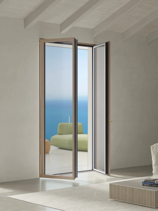 Finestra Inversa in pvc e alluminio di Biemme Finestre