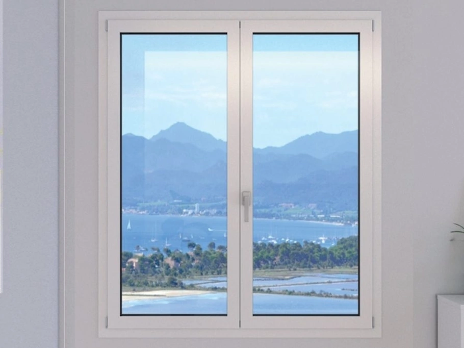 Finestra in alluminio Lunica Silver di Biemme Finestre