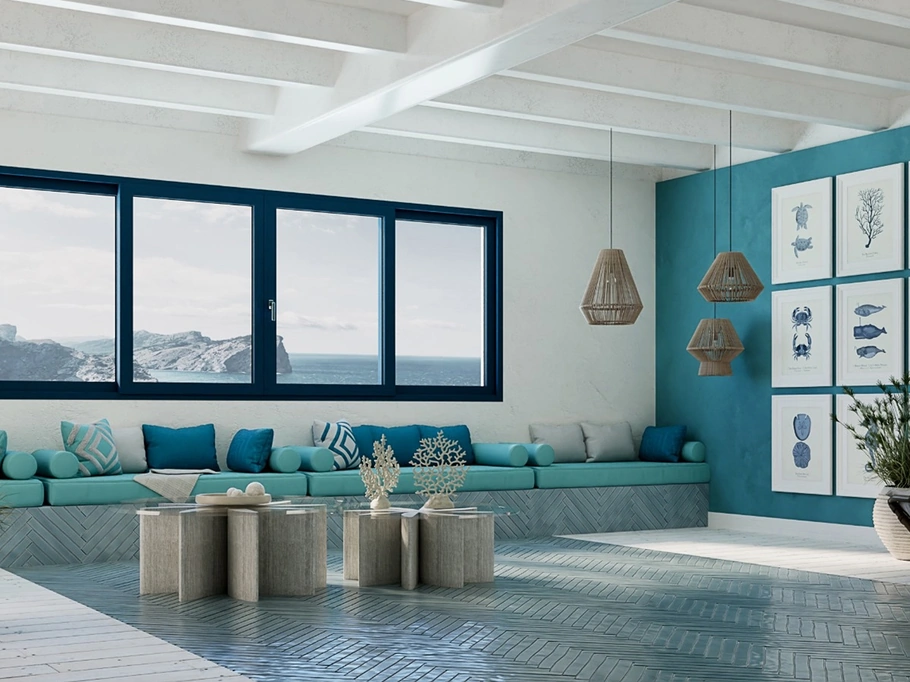 Finestra scorrevole Mediterraneo di Fossati Serramenti