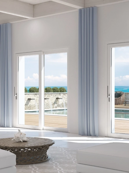 Finestra alzante scorrevole in pvc Meridiana di Fossati Serramenti