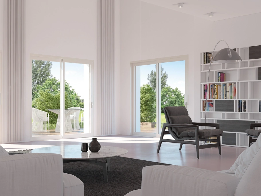 Finestra alzante scorrevole Metropolis Forma di Fossati Serramenti