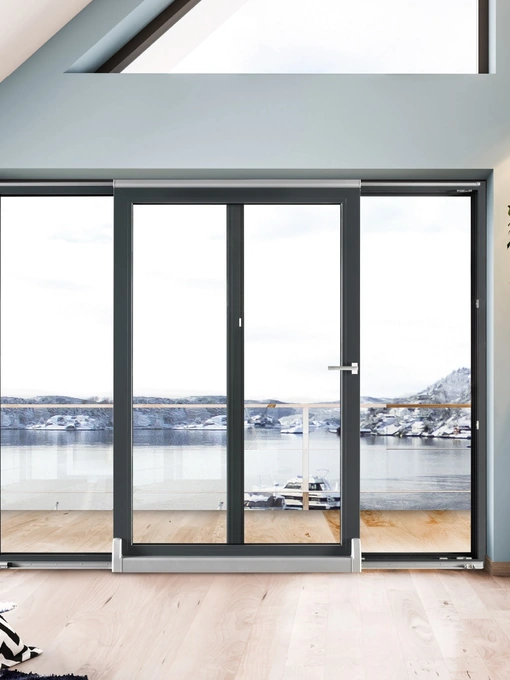 Finestra complanare scorrevole Metropolis Forma di Fossati Serramenti