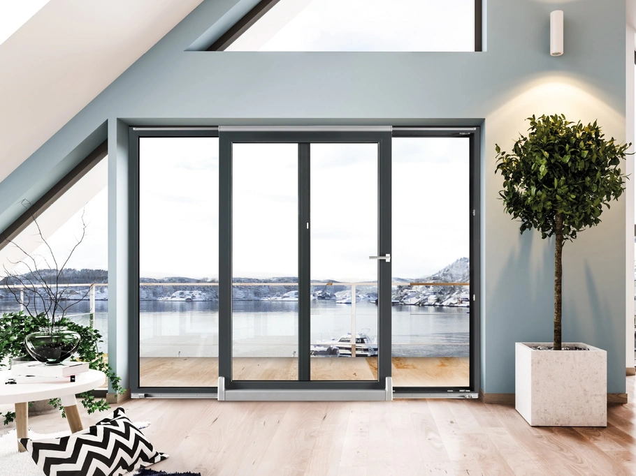 Finestra complanare scorrevole Metropolis Forma di Fossati Serramenti