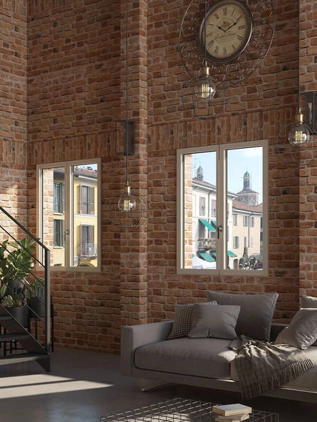 Finestra in alluminio Metropolis di Fossati Serramenti