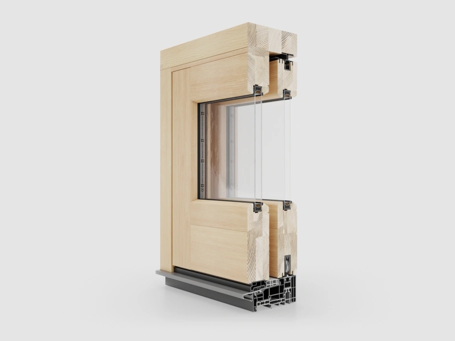Finestra scorrevole Naturo 68 HST di Eko-Okna