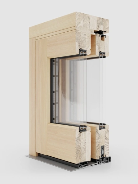 Finestra scorrevole Naturo 80 HST di Eko-Okna