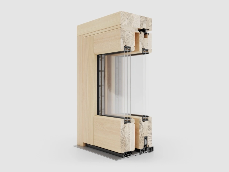 Finestra scorrevole Naturo 80 HST di Eko-Okna