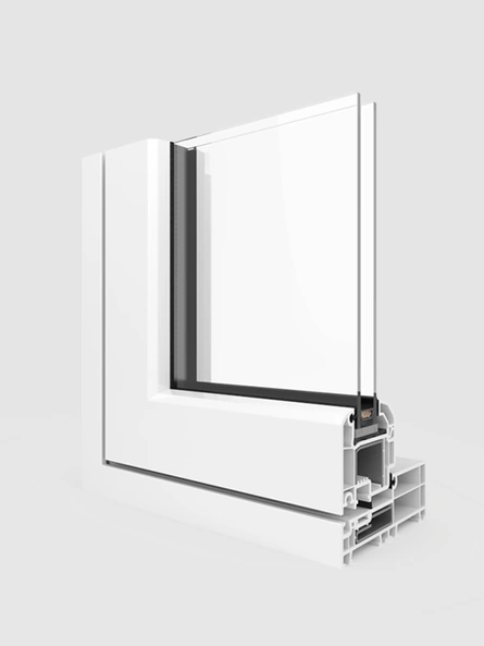 Finestra in pvc Nordline di Eko-Okna