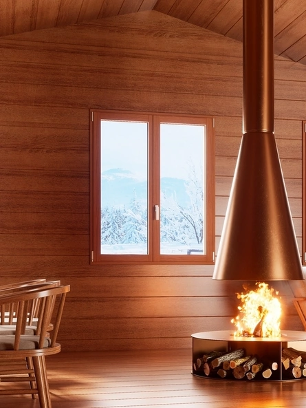 Finestra in legno Nova di Fossati Serramenti