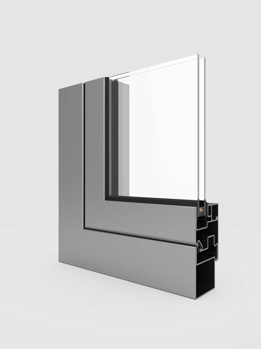 Finestra in acciaio Presto di Eko-Okna