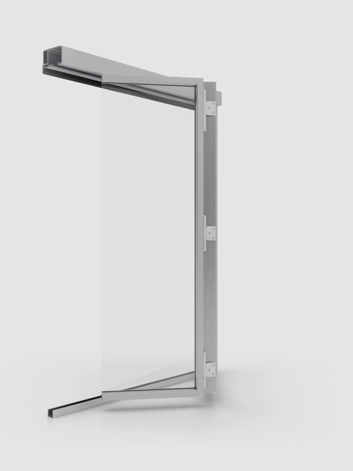 Finestra scorrevole Sistema ad armonica loft di Eko-Okna