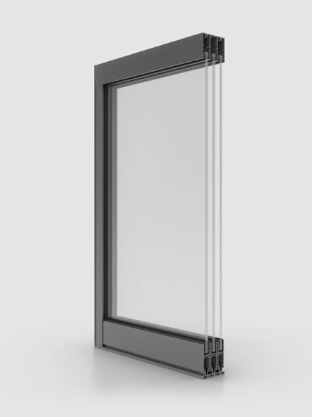 Finestra scorrevole Slide Glass di Eko-Okna
