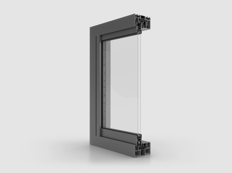 Finestra scorrevole SlimPatio 68 di Eko-Okna