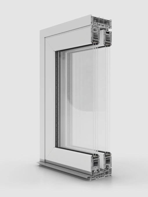 Finestra scorrevole Synego HST di Eko-Okna