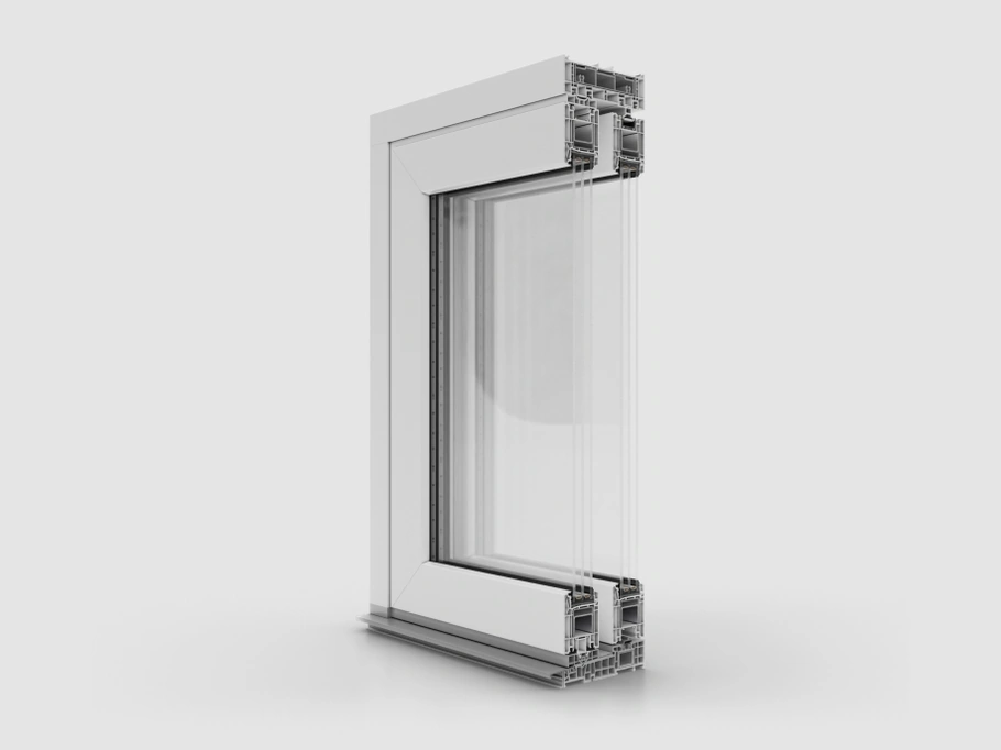 Finestra scorrevole Synego HST di Eko-Okna