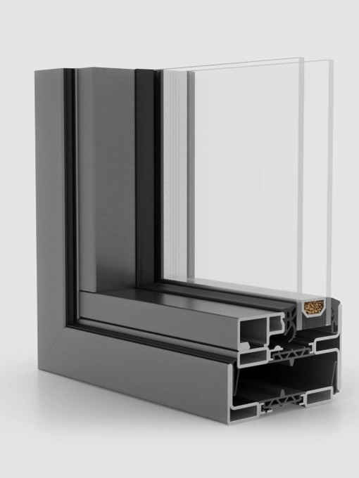 Finestra in acciaio Unico-XS-Casement Eko-Okna