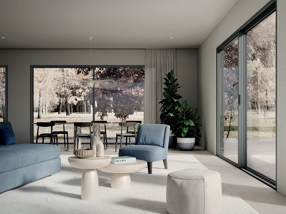 Finestra alzante scorrevole Velis di Fossati Serramenti