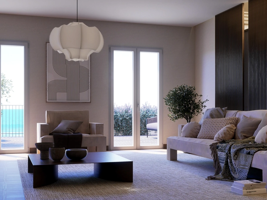 Finestra in pvc Vision 76 di Fossati Serramenti