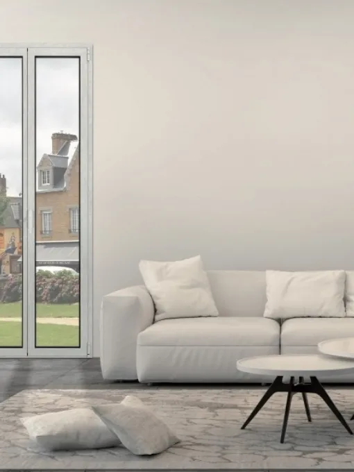 Finestra in alluminio Lunica Gold di Biemme Finestre