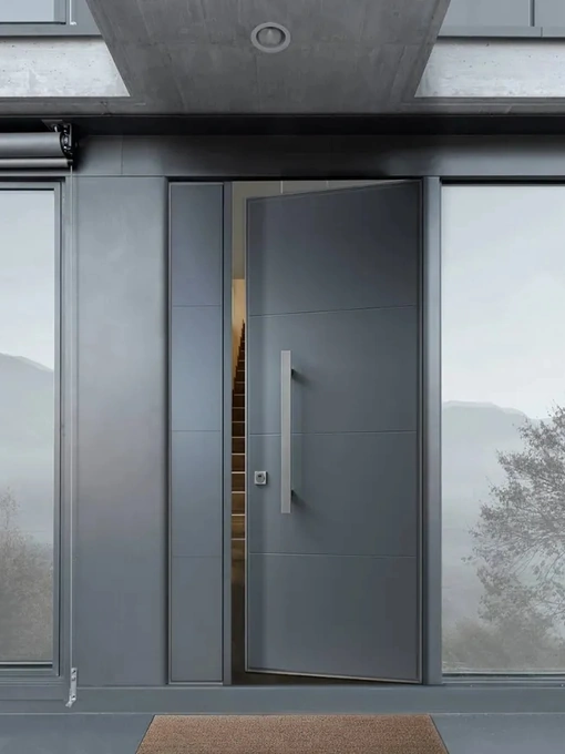 Porta blindata Compact DB in laccato Grigio di Gardesa