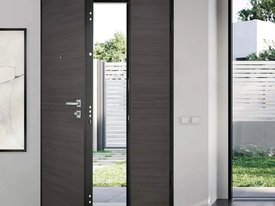 Porta blindata Compact DB in finitura Rovere di Gardesa