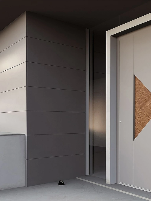 Portoncino Domus Marte Linea 8000 di Fossati Serramenti