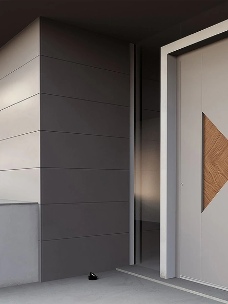 Portoncino Domus Marte Linea 8000 di Fossati Serramenti