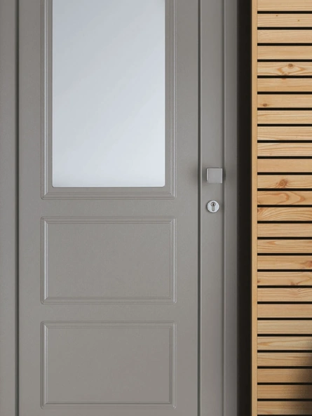 Portoncino Farnese Classico in pvc e vetro di Fossati Serramenti