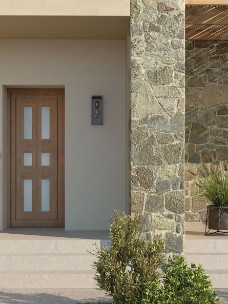 Portoncino Farnese Modello 03 di Fossati Serramenti