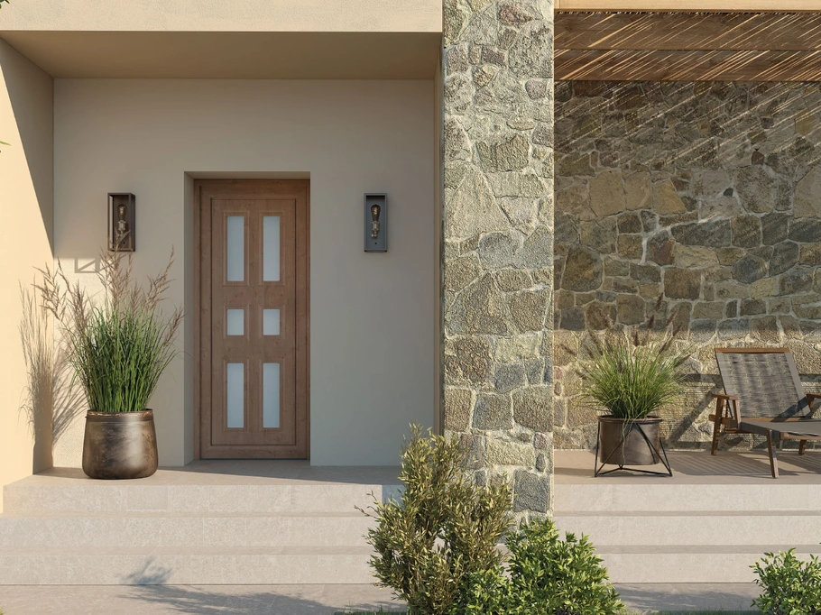 Portoncino Farnese Modello 03 di Fossati Serramenti