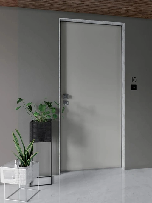 Porta blindata Florence in laccato Bianco di Gardesa