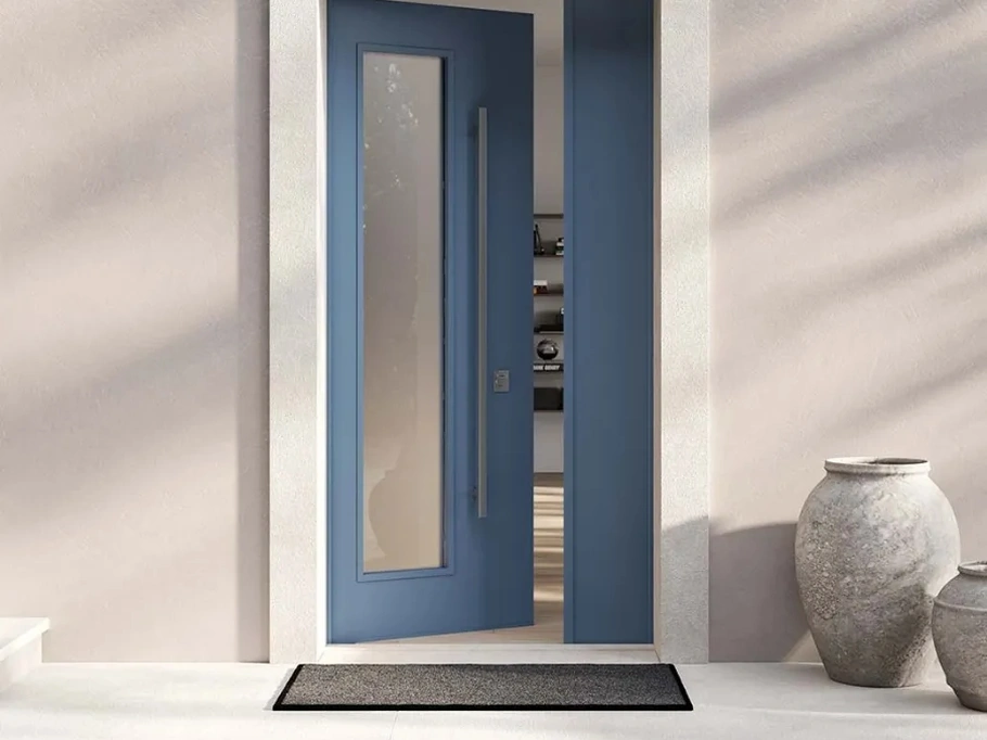 Porta blindata Regular SP02 RAL 5014 di Bertolotto