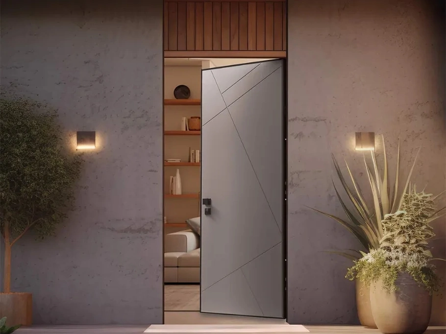 Porta blindata Venice Pantografato Abros di Bertolotto