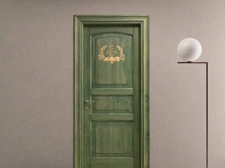 Porta per interni Rodi in legno massello di Bertolotto