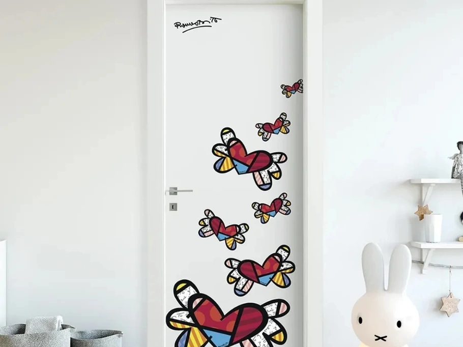 Porta per interni Britto Hearts With Wings di Bertolotto