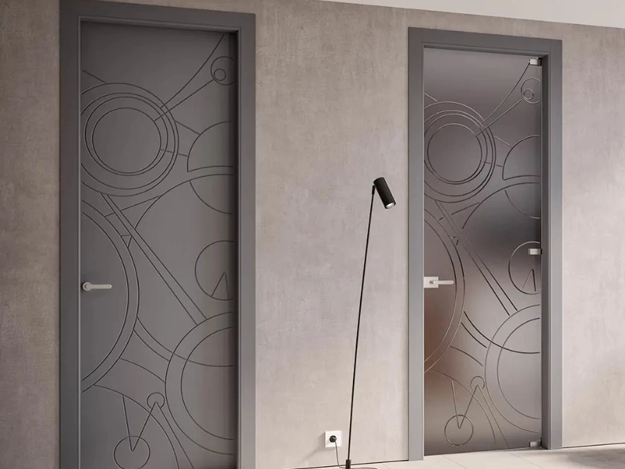 Porta a battente per interni Costellazioni Cassiopea di Bertolotto