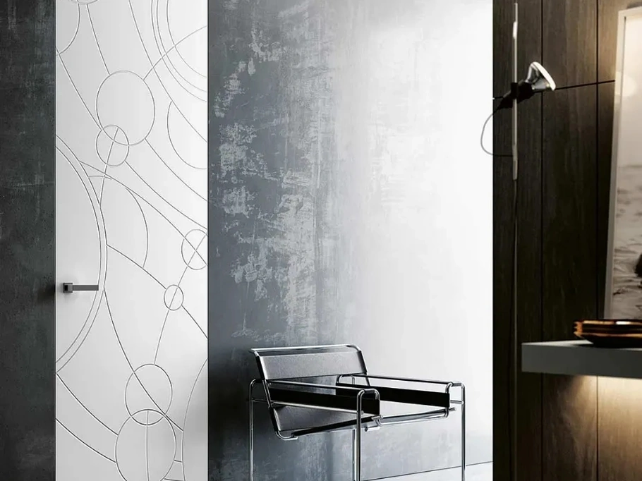 Porta a filo muro per interni Costellazioni Altair di Bertolotto